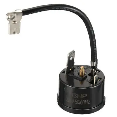 

2 Pcs 1/6 HP Round Thermal Overloaded Protector Starter for 220V Air Conditioner