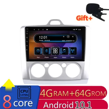 

2 din 8 core android 10 car radio auto stereo for Ford Focus 2 Mk 2 2004 2006 2008 2010 11 navigation GPS DVD Multimedia Player