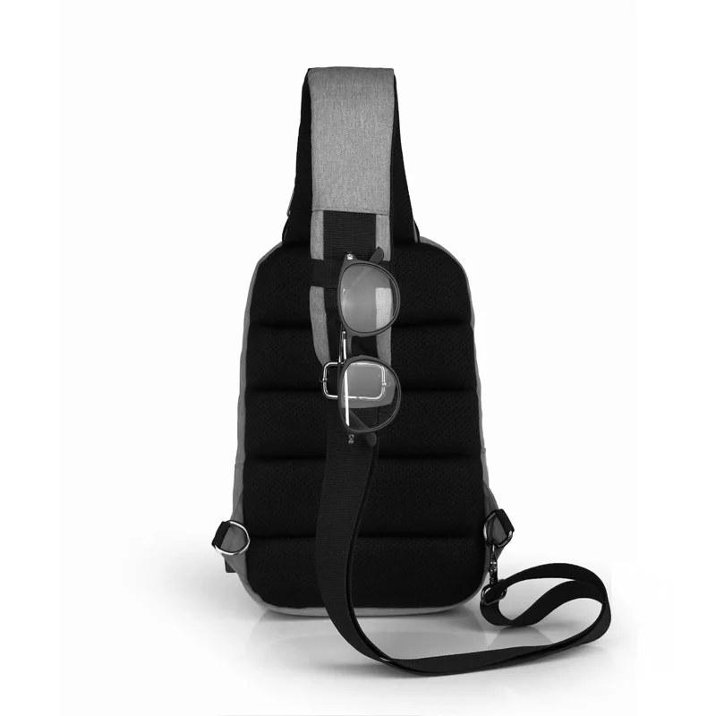 

Men Chest Pack Multi-functional Anti-Theft Waterproof Crossbody Bag Service Travel Women's Chest Bag