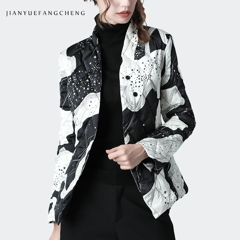 

Fashion Satin Women Winter Down Jacket Hip Hop Harajuku Korean Style Warm Lightly White Duck Down Coat Casual Women' Winter Top