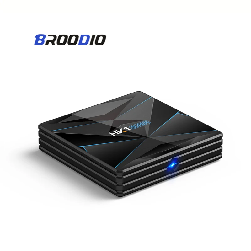 Беспроводная ТВ-приставка Android с Bluetooth 4 Гб ОЗУ ТВ-медиаплеер 9.0 Приемник для 2 4G Φ