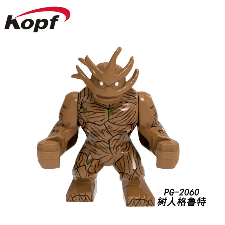 PG2060 20pcs No Box 20 шт. большой размер модели строительные блоки Супер Герои Тор Железный человек Локи муравьиный человек танос Капитан Америка детские игрушки PG8258 - Цвет: PG2060 20pcs No Box