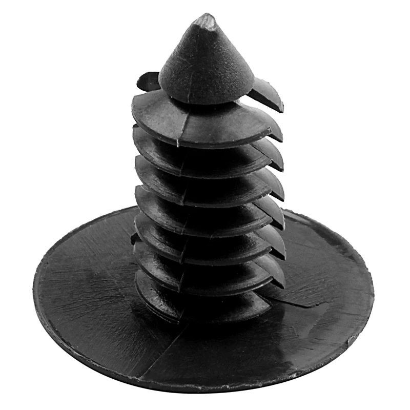 30pcs 9mm x 8mm Hole Plastic Car Fender Fir Tree Clips Rivets Retainer