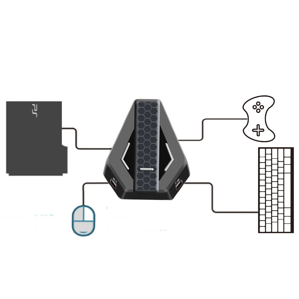 FPS Shooting Game Keyboard Mouse Converter For Xbox 360/One For