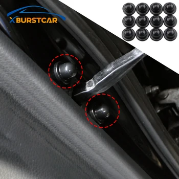 

For Tesla Roadster Model 3 Model S Model X DAIHATSU Terios Sirion Yrv Charade Mira Car Door Lock Screw Protector Cover Stickers