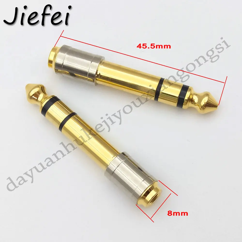 30 300Pcs New Jack Headphone Audio Adapter Microphone Connector 6 3mm 6 35mm 1 4 Male To 3 5mm 1 8 Female Stereo Plug