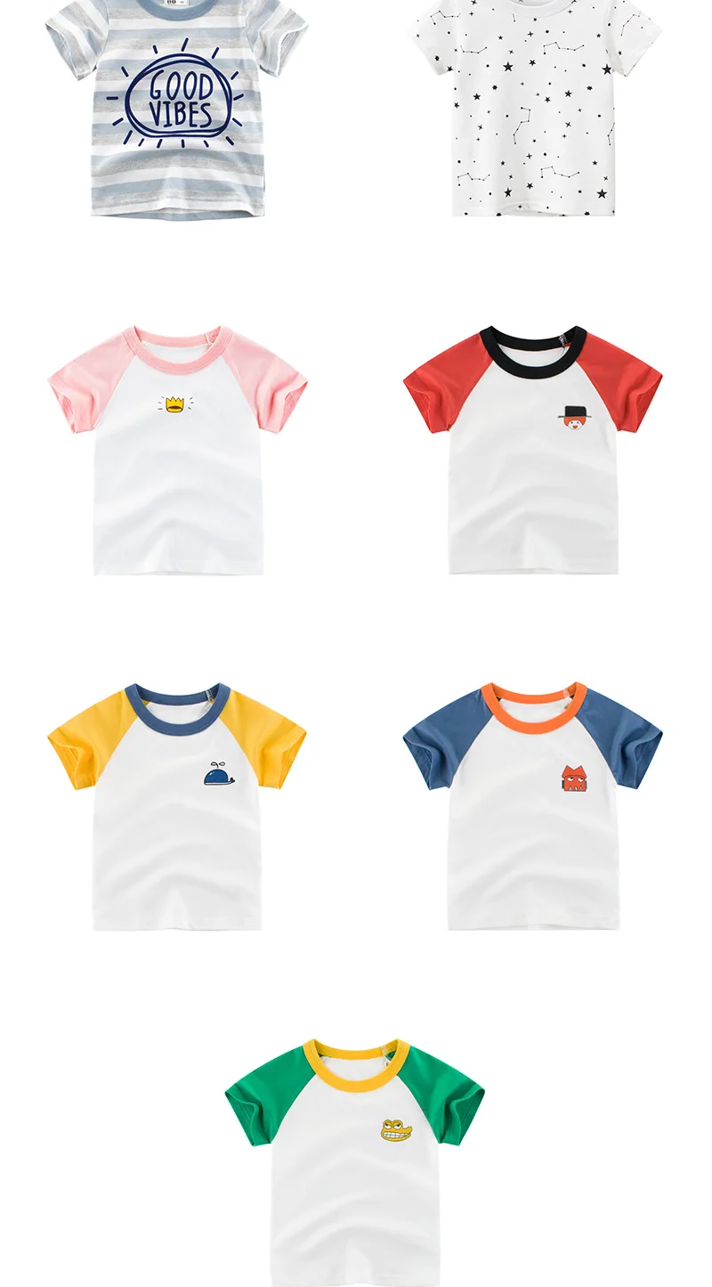 27kids品牌童装批发2020夏装新品韩版儿童短袖T恤纯棉一件代发ins---阿里巴巴-1688_04