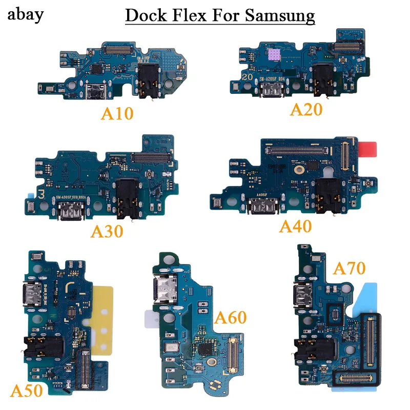 

High Quality OEM USB Charging Dock Port Connector Flex with IC For Samsung A10 A20 A30 A40 A50 A60 A70 M10 M20 M30 M40 Repair