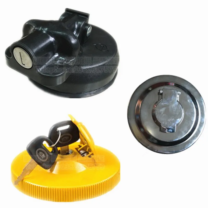 

For Hitachi ZAX60/70/120/200/210/240-5G-5A/330/360/450/470-3G-6 Fuel Tank Cap Anti-theft Diesel Tank Cap Excavator parts