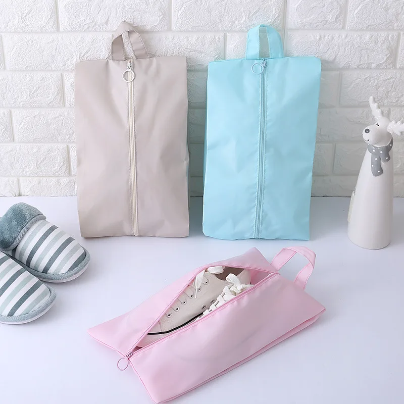 

Portable Waterproof Travel Shoe Bag Pouch Convenient Toiletry Makeup Storage Organizer Clothe Shoes Underwear Sorting Zipper bag