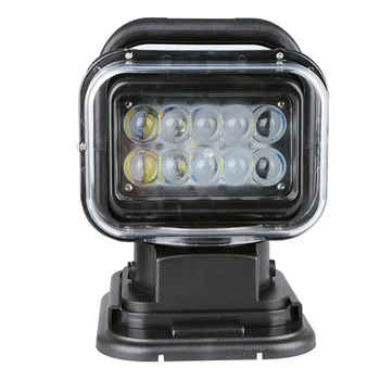 

360 degree Rotating 50W Cree Led Search Light Remote Control Spot Work Light For Hummer Jeep And Other Off-road Vehicles or Truc