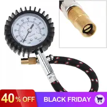 Точный Автомобильный манометр для шин, измеритель давления для автомобиля, мотоцикла, шин, тестер давления воздуха, измерительный диагностический инструмент 0-100 фунтов/кв. дюйм
