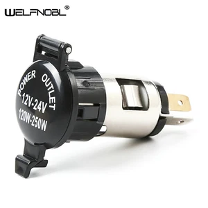 Розетка для автомобильного прикуривателя 12V 120W Водонепроницаемый Авто Мощность разъем для мотоциклов лодки косилки тракторы - изображение