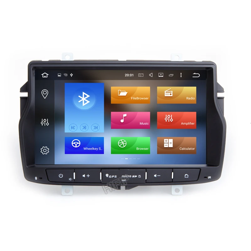 Cheap DSP IPS Android 9.0 4G/2G CAR GPS RADIO For Lada Vesta 2015- STEREO NAVIGATION multimedia tape recorder pc NO dvd player 1