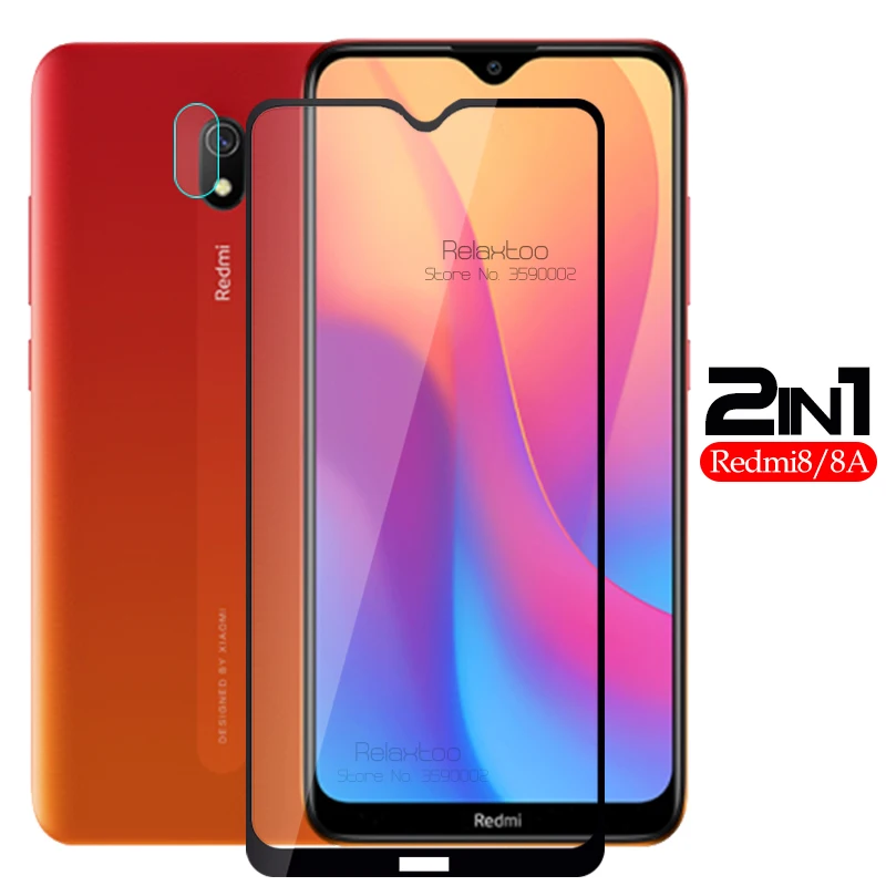 2 шт. Защитное стекло для xiaomi redmi 8a Защитная пленка объектива камеры на xiomi xaomi 8 a a8