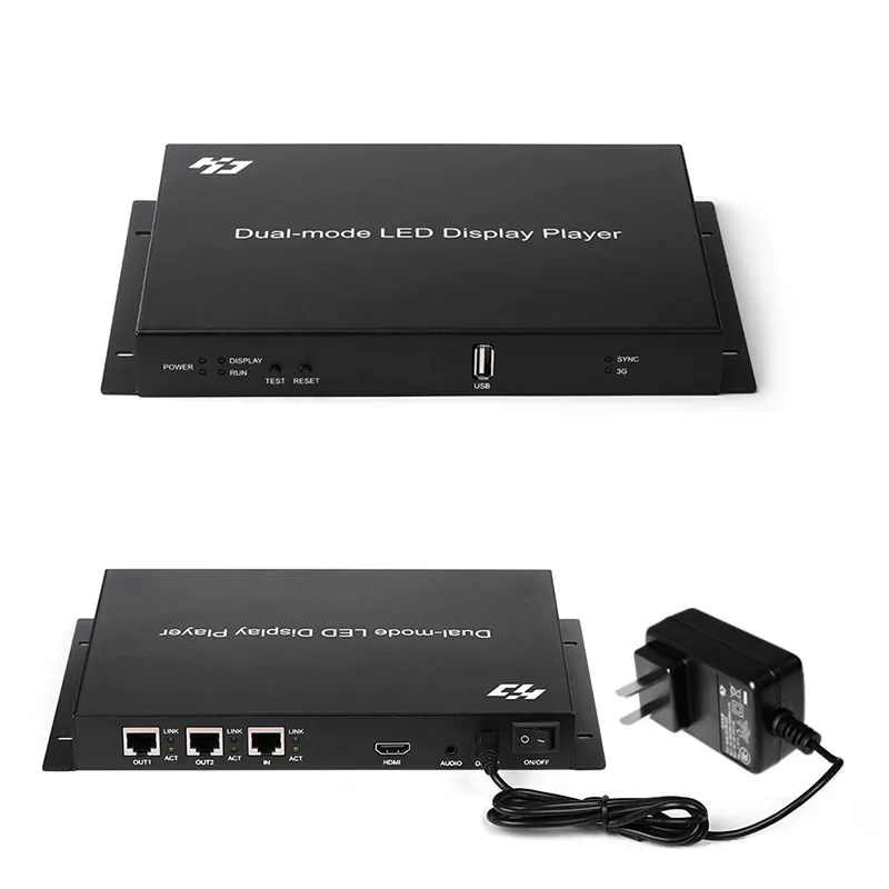 HD HD-A601 Huidu A601 800*600 пикселей usb порт полноцветный async и синхронизация двухрежимный светодиодный контроллер A601 led дисплей телеприставка
