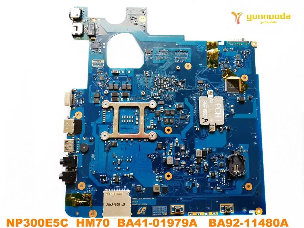 Оригинальная материнская плата для ноутбука samsung NP300E5C NP300E5C HM70 BA41-01979A BA92-11480A протестирована