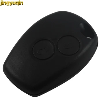 

Jingyuqin 2 Button Remote Key Shell Case For Renault Megane Modus Espace Laguna Duster Logan DACIA Sandero Fluence Clio Kangoo