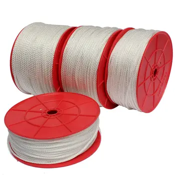 

Hot 100m 2.5/3.5/4/4.5mm Nylon Pull Starter Recoil Engine Start Cord Rope Lawnmower White