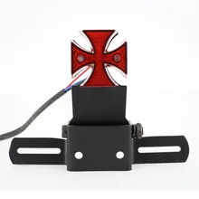 Аксессуары для Мотоциклов Harley Cruise Prince автомобиль модифицированный Ретро светодиодные задние тормозные огни дальнего света лампа номерного знака