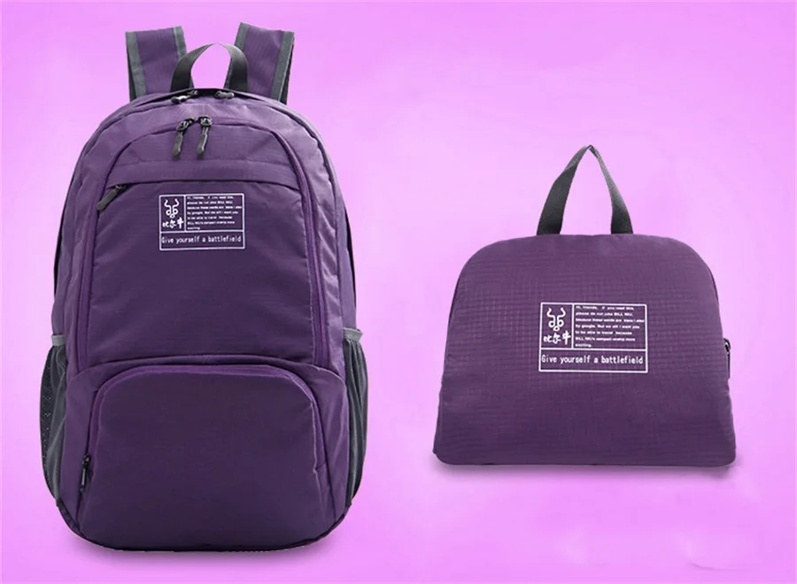 Multi-Functional Backpack Lightweight Folding Backpack Outdoor Sports Mountaineering Backpack Waterproof And Wear-Resistant Bags