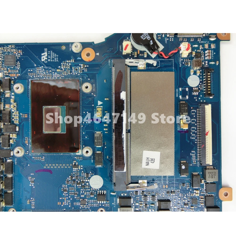 amazing  ROG GL502VMK Motherboard REV2.1 I7-7700HQ CPU GTX1060 Mainboard For ASUS ROG GL502V GL502VM GL502VM