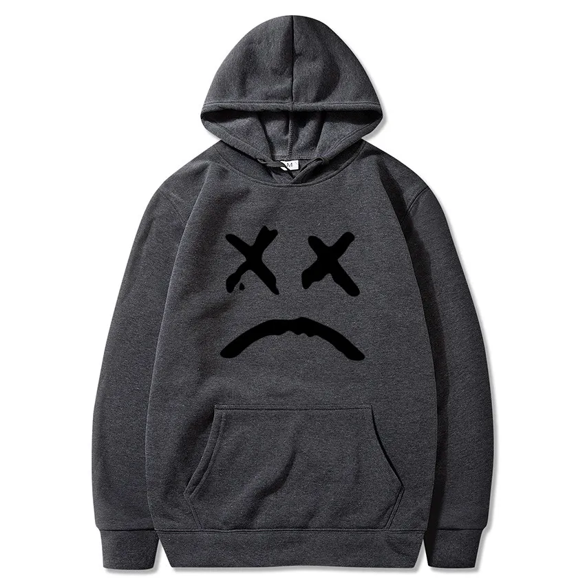 darkgrey151 Lil Открытый толстовки hell boy lil. Peep Мужчины/Женщины пуловер с капюшоном мужские/женские толстовки плакать ребенок капюшон hoddie толстовки любовь - Цвет: darkgrey151
