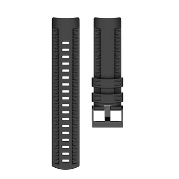 

Watch Band Strap Pin Buckled Adjustable Silicone Wristband Wristwatch Bands Replacement Accessories for Suunto 9 Hand Decor