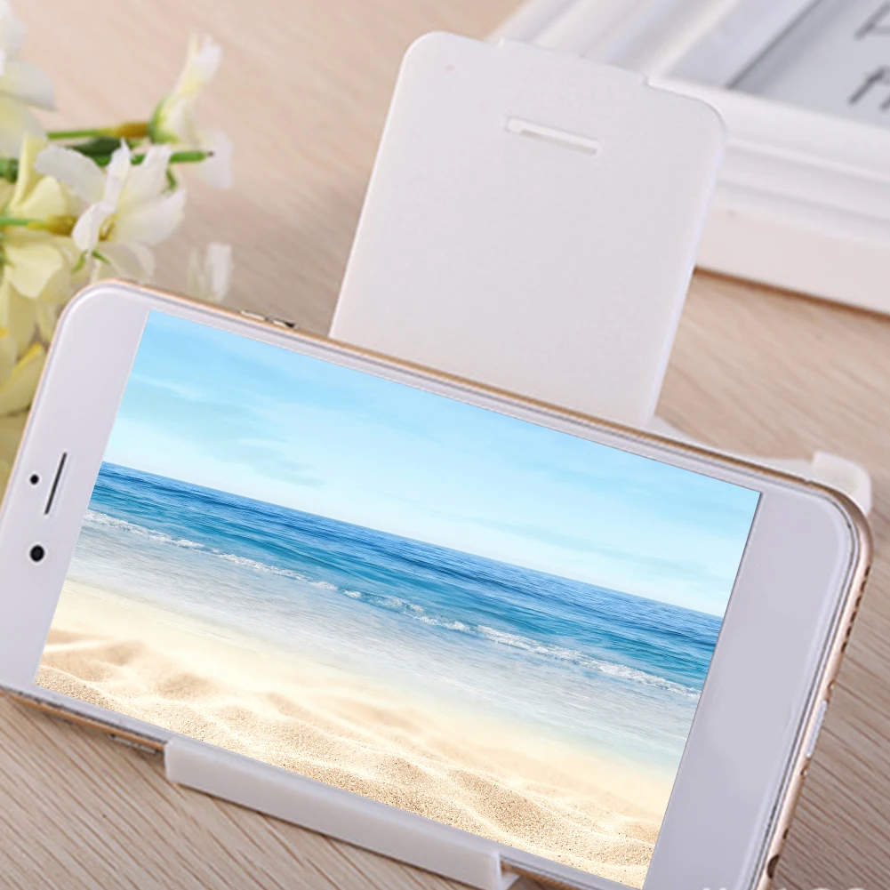 

Home Universal Portable Durable Easy Use Accessories Tablet Stand Mount Holder Multifunctional Rectangle Shape Adjustable Angle