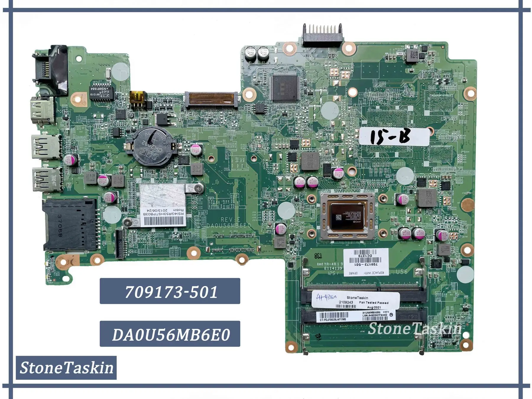 Best Value FRU 709173-501 for HP Pavilion 15 15-B Laptop Motherboard DA0U56MB6E0 CPU A4-4355M DDR3 RAM 100% Test | Компьютеры и офис