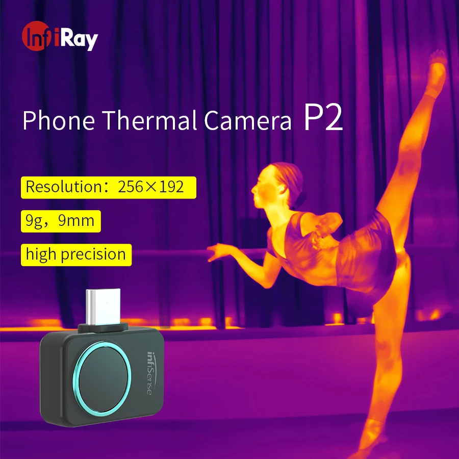 InfiRay Night Vision Go P2 Thermal Imaging Camera Heating and Air Conditioning Repair Infrared