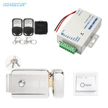 HOMSECUR DIY дверной замок система контроля доступа с помощью пульта дистанционного управления Лер кнопка выхода блок питания Электрический замок RFID карты HOMSECUR DIY дверной замок система контроля доступа с помощью пульта дистанционного управления Лер кнопка выхода блок питания Электрический замок RFID карты