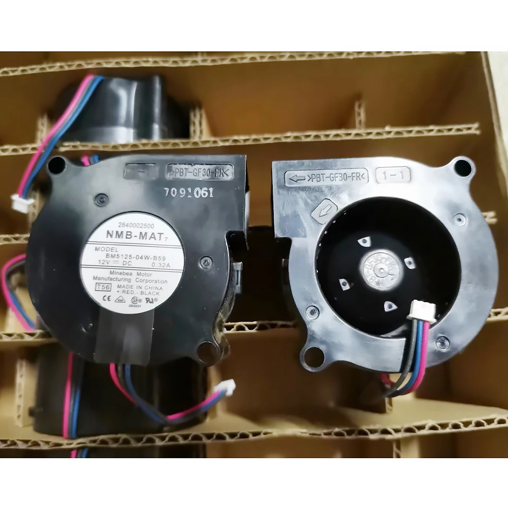 Новый Для NMB 5125 5 см 12V 0.32A двойной шариковый подшипник центробежный