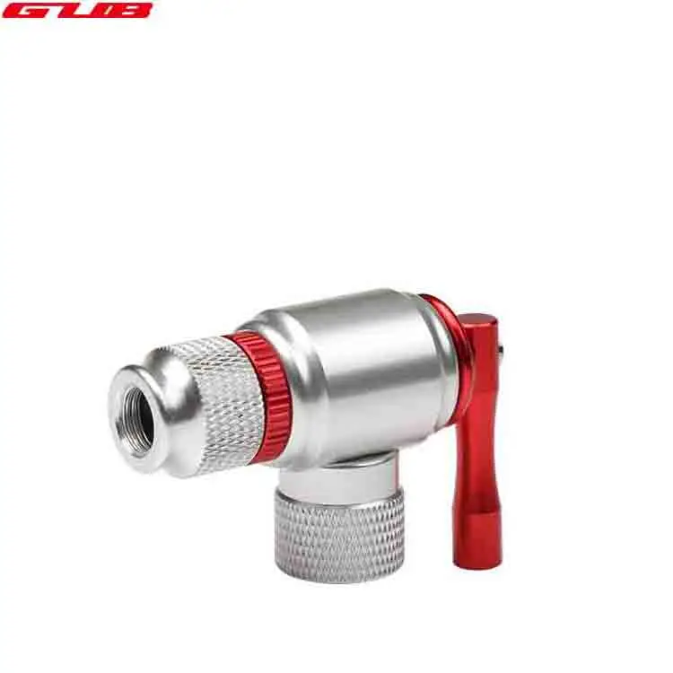 

GUB Bike Manual Inflator Cartridge Valve CO2 Inflator Cartridge Adapter For Presta Schrader Valve For MTB Bike Road Bicycle