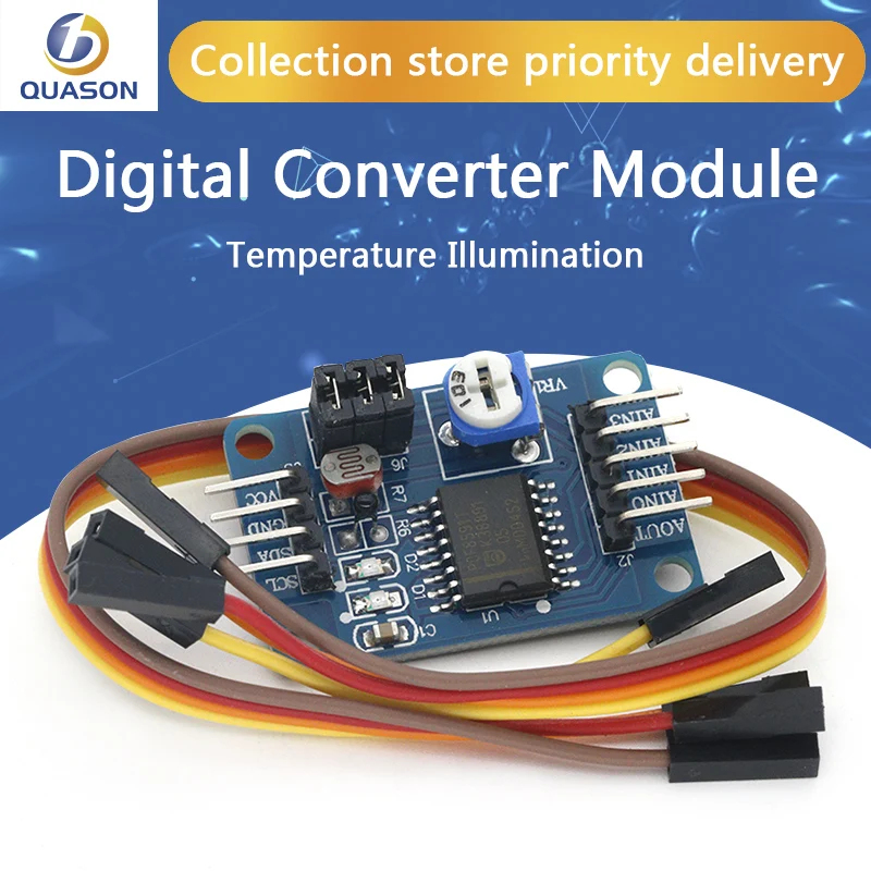 PCF8591 AD / DA преобразование цифрового/цифрового преобразователя модуль освещения