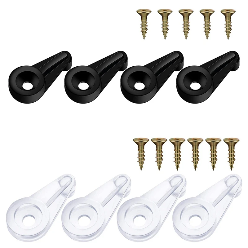 .060" Glass Panel Tapered Retainer Clips PKG of 100 