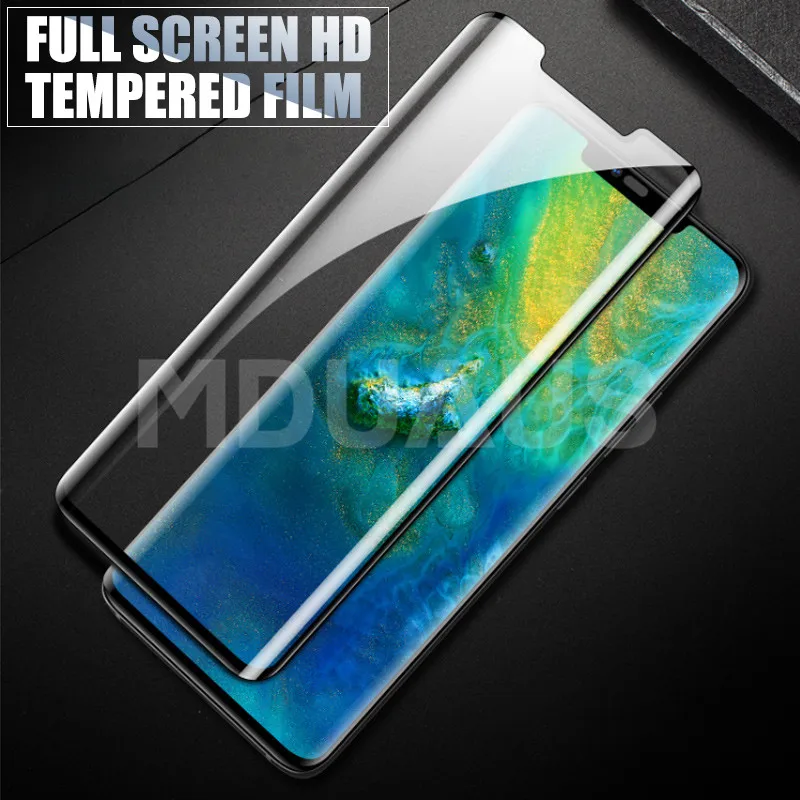 9D полное покрытие из закаленного стекла для huawei mate 30 20 Pro mate ...