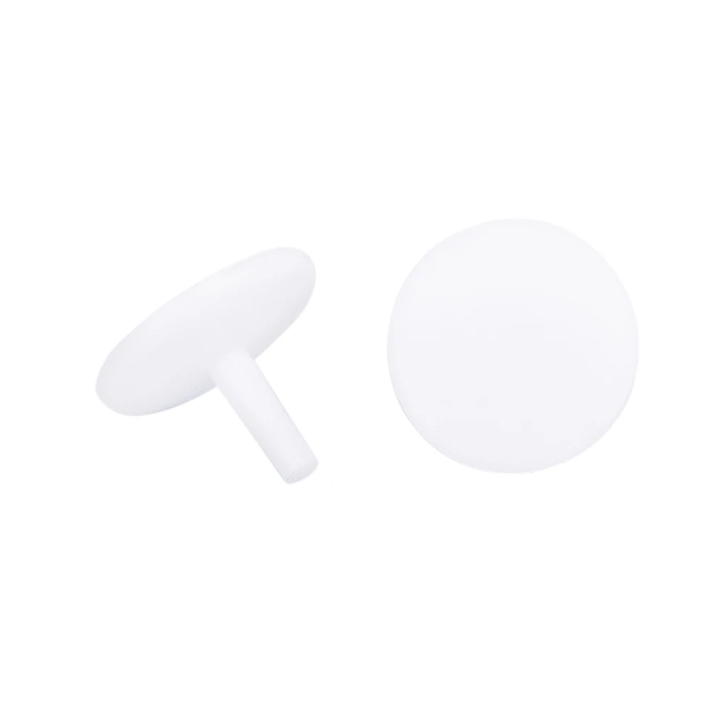50pcs Golf Position Marker Flat Round Plastic Golf Ball Multicolor Markers