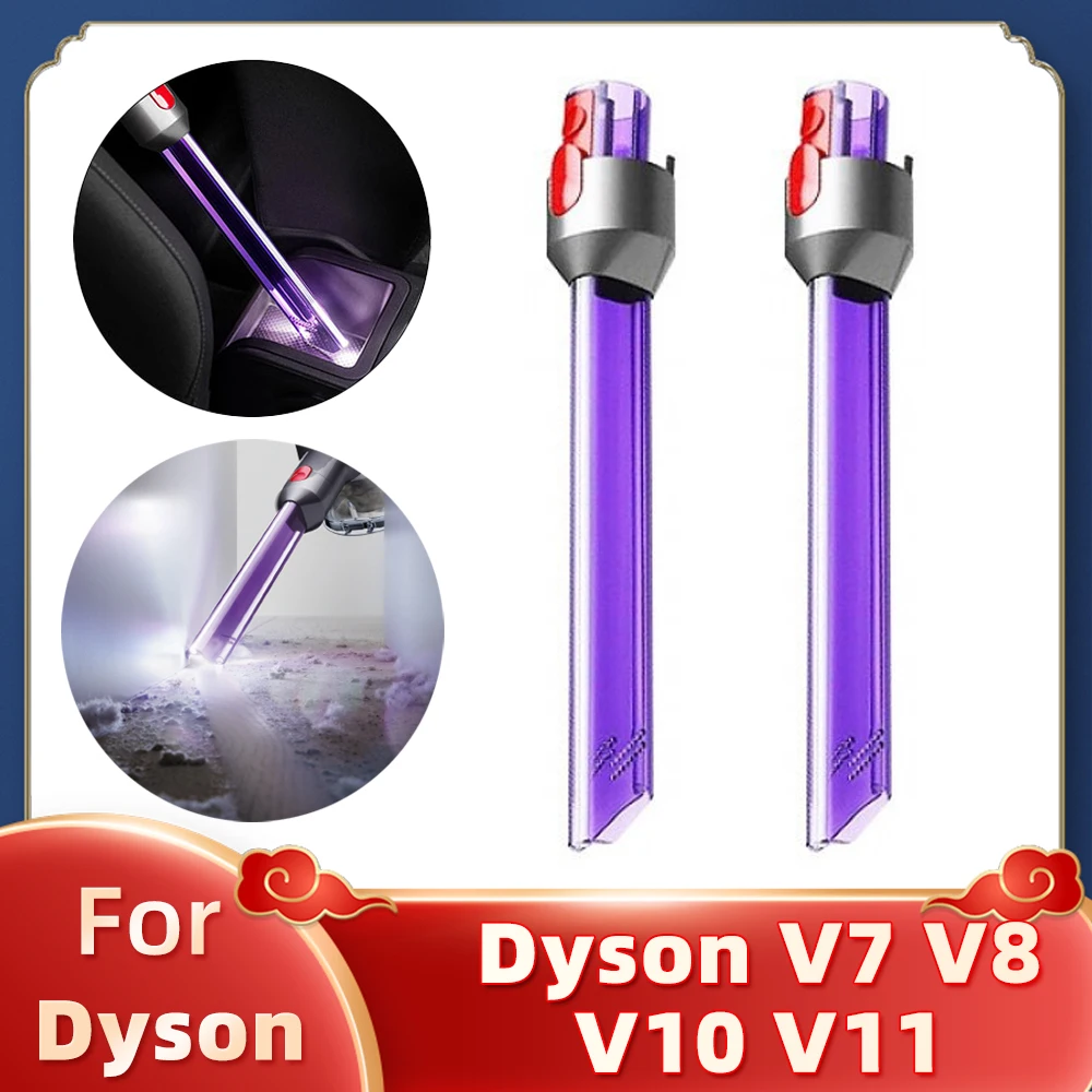 Per Dyson V11 / Cyclone V10 / V7 / V8 Aspirapolvere Accessori Di Ricambio Accessori Strumento Per Fessure Per Tubi A Led
