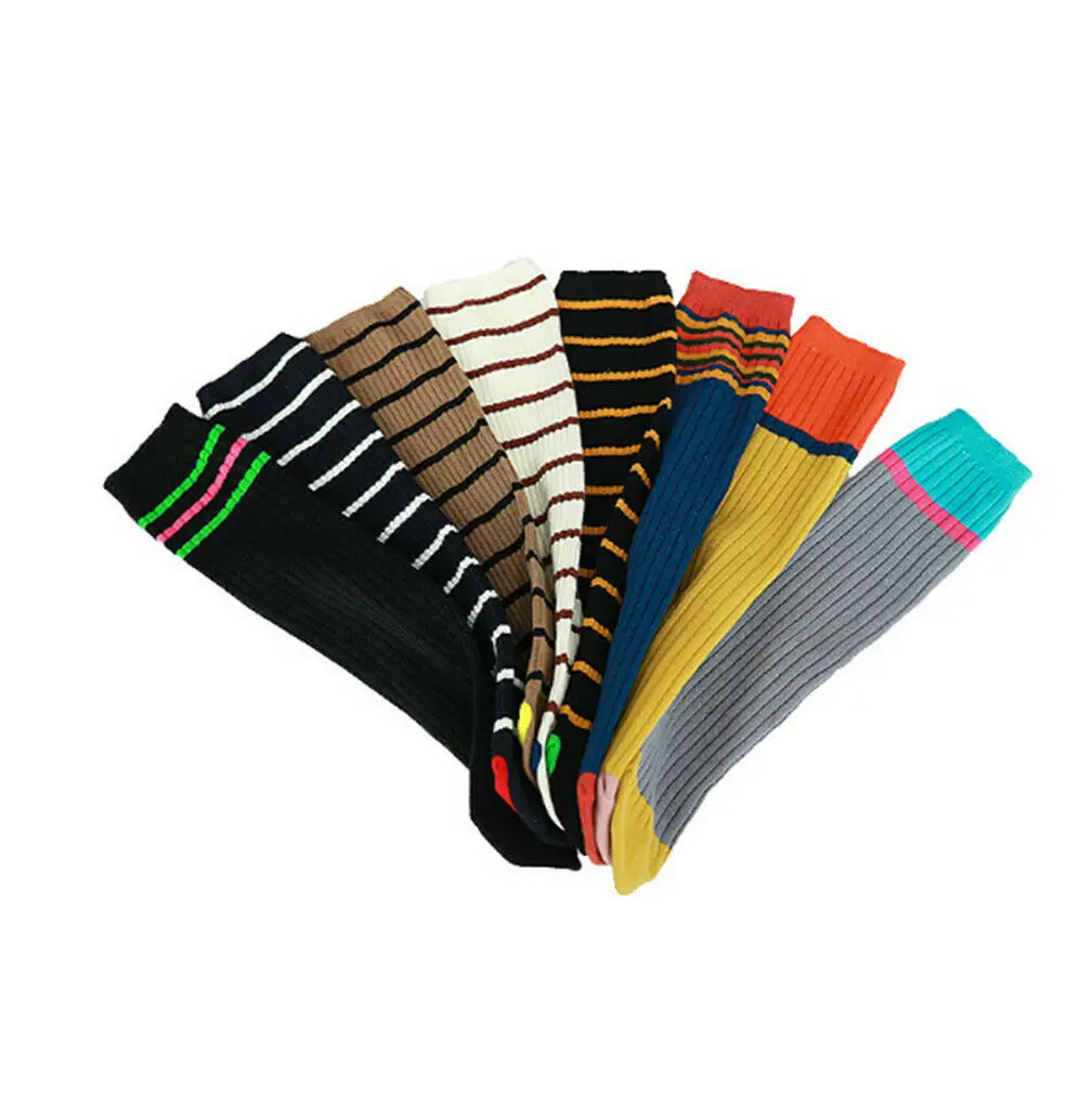 

Free Shipping Toddler Kid Girls Toddlers Knee High Socks Stockings Tights Leg Warmer Stockings For 3-10Y Multi-color Option