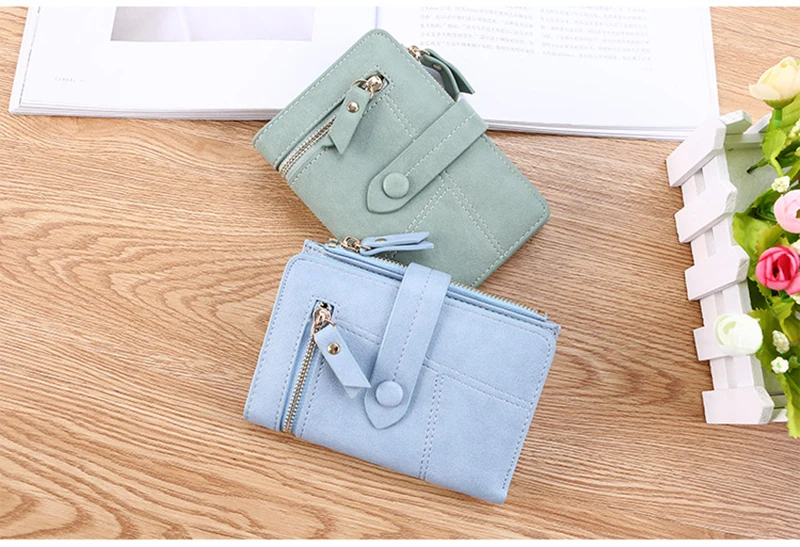 High Quality Women's Wallet Short Women Coin Purse Wallet Ladies Card Holder Small Hasp Money Bag Clutch Carteira кошелек