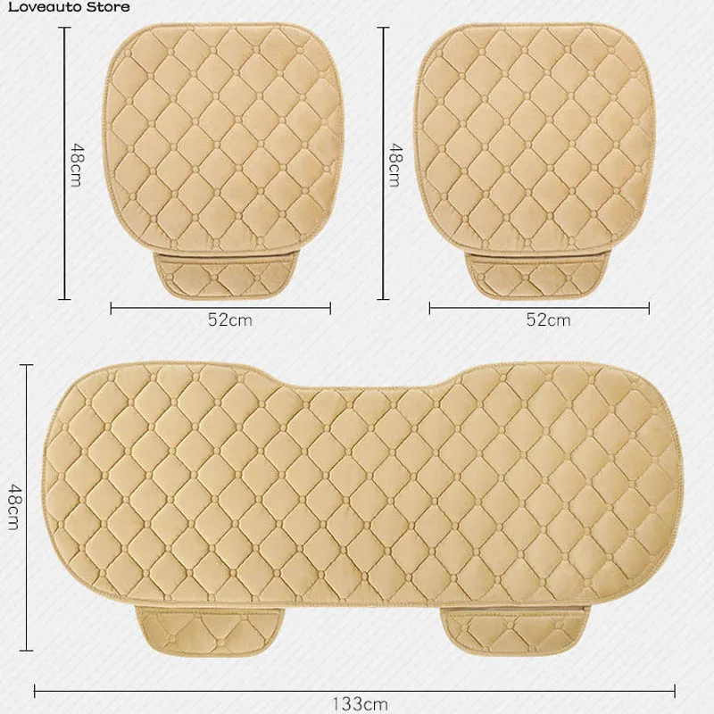 

Car Seat Cover Four Seasons Front Rear Cushion Breathable Protector Mat Pad For Mitsubishi Outlander 2020 2019 2018 2017 2021