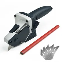 Découpeuse automatique de plaques de plâtre, outil de découpe de cloisons sèches avec rubans à mesurer, outils à main pour le travail du bois 