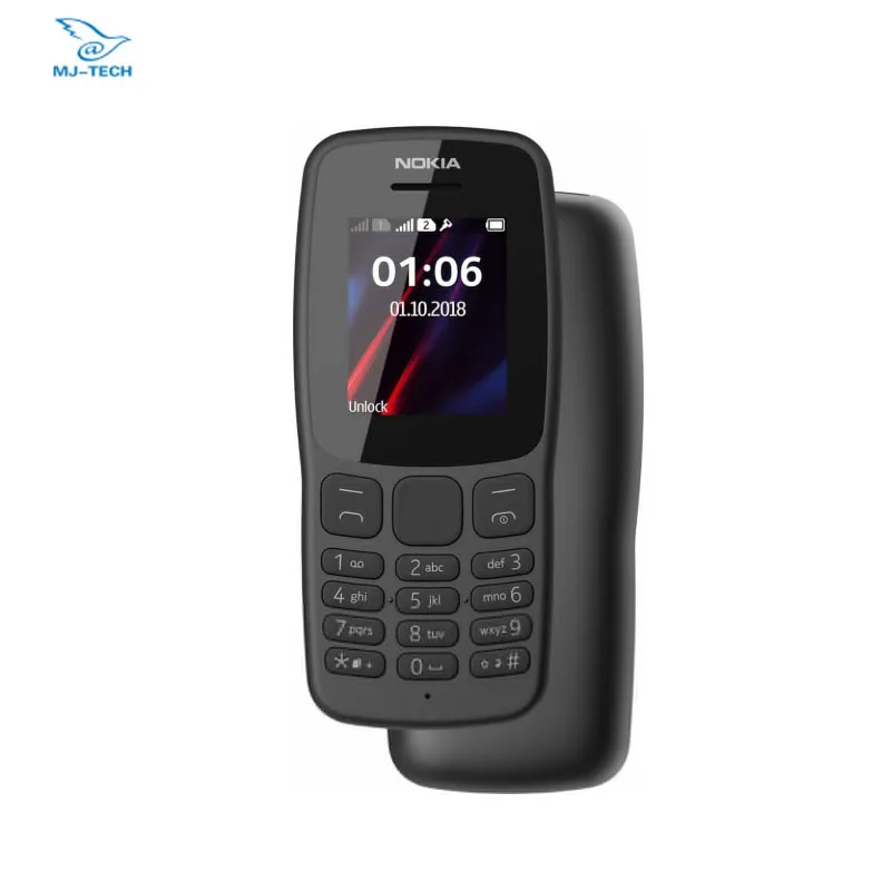 Аккумулятор Nokia 106 1 8 дюйма две SIM карты съемный 800 мАч длительное время работы
