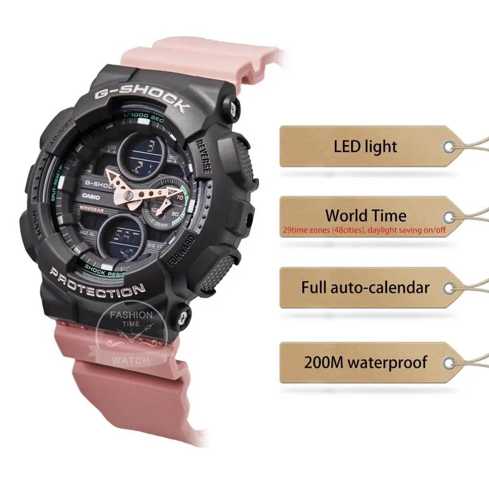 Часы Casio G Shock женские часы Лучший бренд класса люкс Цифровые 200м