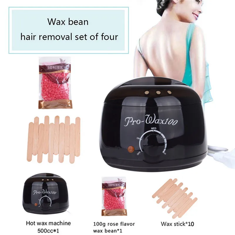 

Hot Electric Wax Warmer Paraffin Machine Body Salon SPA Wax Warmer Heater SPA Hand Epilator Feet Hair Removal with Wax Bead 500C