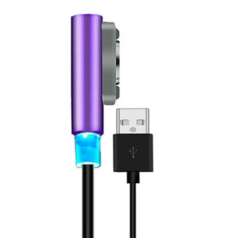 

1M Magnetic Charger magnet Charging cable for SONY Xperia Z3 Compact Z3 Mini Z2 Tablet Z1 XL39h L55H L50T L55W USB Cable black