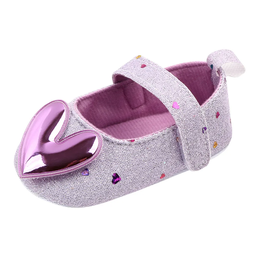 Детская обувь для девочек; домашняя обувь принцессы с мягкой подошвой в форме сердца; детская прогулочная обувь; zapatos bebe; детская обувь#0