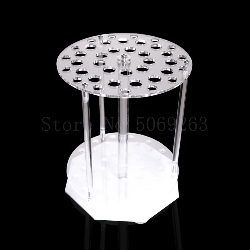 Circular Disc Rotary Organic Glass Pipet Rack Laboratory Pipette Stand