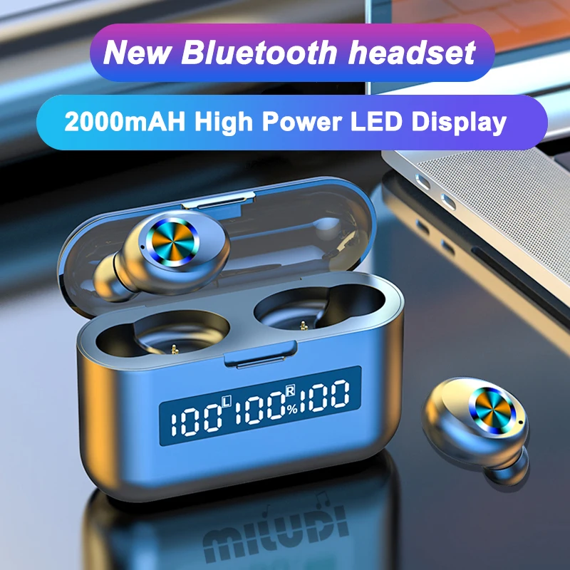 TWS-наушники X35 беспроводные Bluetooth для прослушивания музыки водонепроницаемые с